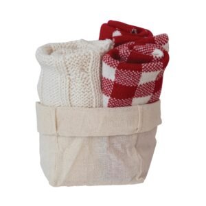 Set of 3 Festive Dish Cloths